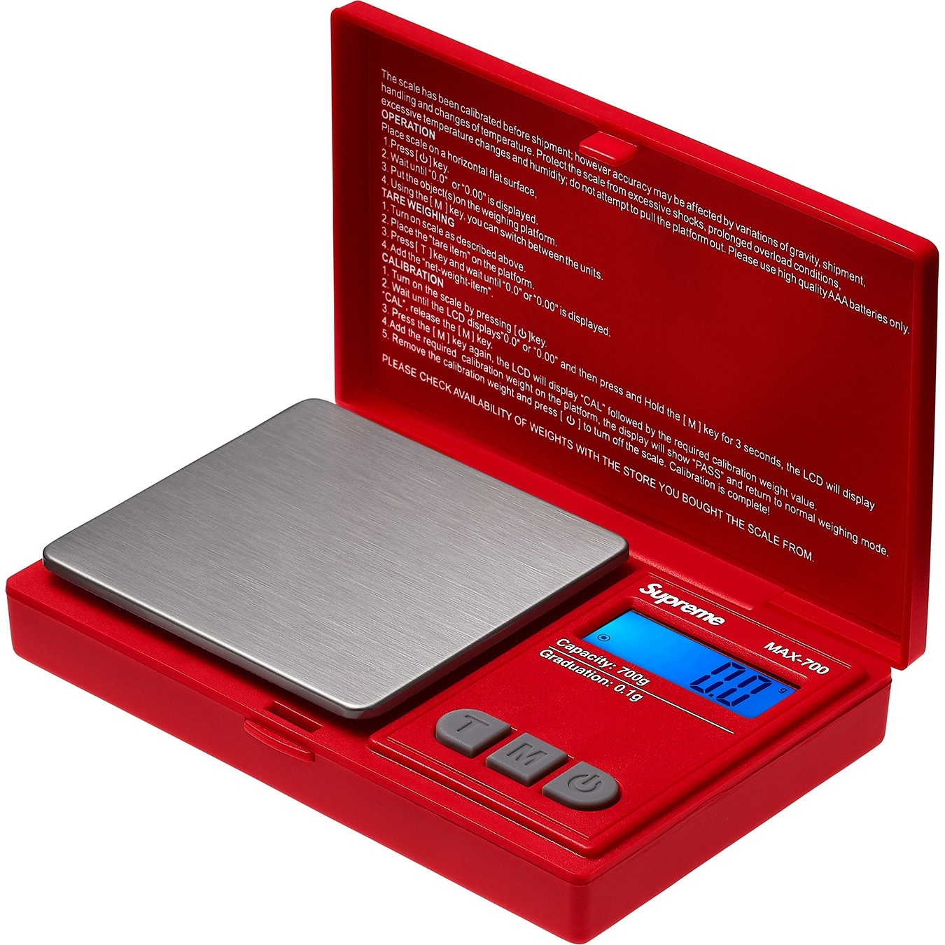Supreme®/AWS® MAX-700 Digital Scale view 2
